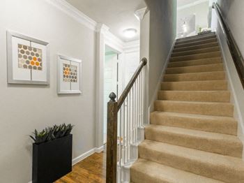 Formal Entrances with Covered Porch & Foyer at Mansions Woodland, Conroe, TX